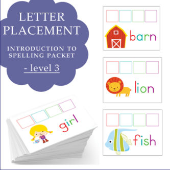 Letter Placement Image level 3