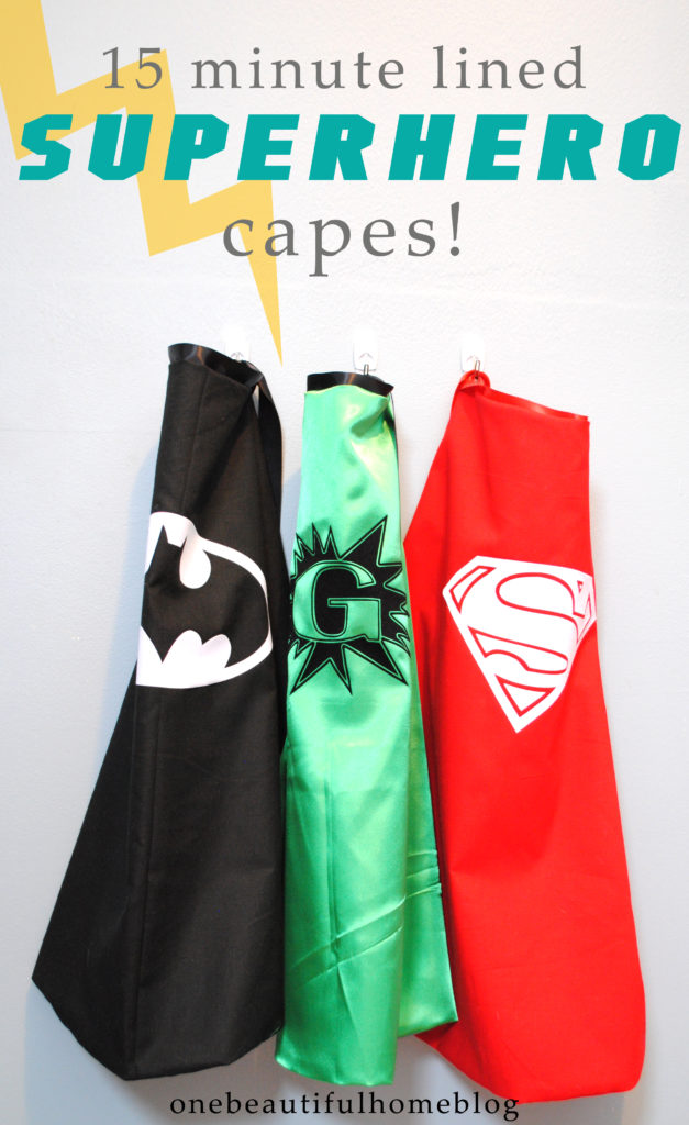 DIY Superhero Capes