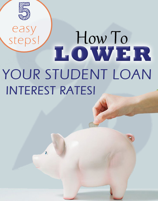 Lower your student loan interest rates