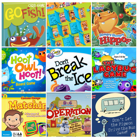 Games to play with your Preschooler