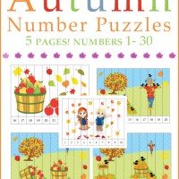 Autumn Number Puzzles - Numbers 1-30
