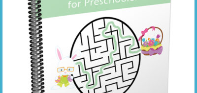 21 pages of Easter themed mazes for your preschooler!
