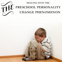 How to deal with the preschool personality chage phenomenon