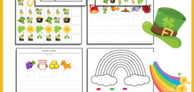 Looking for a comprehensive learning resource for your preschooler or Kindergartner? This is an awesome St. Patrick's Day themed printable packet. It covers a ton of learning topics!