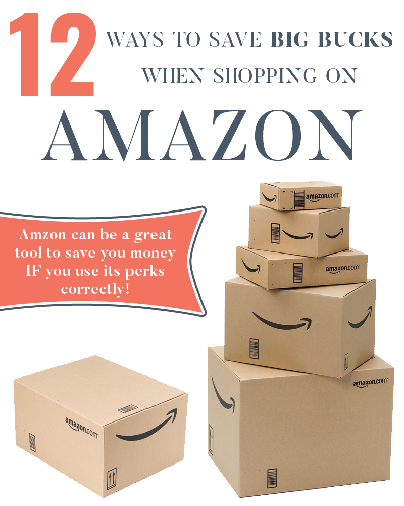 Saving Money on Amazon is really easy with these 12 tips! I had no idea just how much money you could save with Amazon! I am hooked!