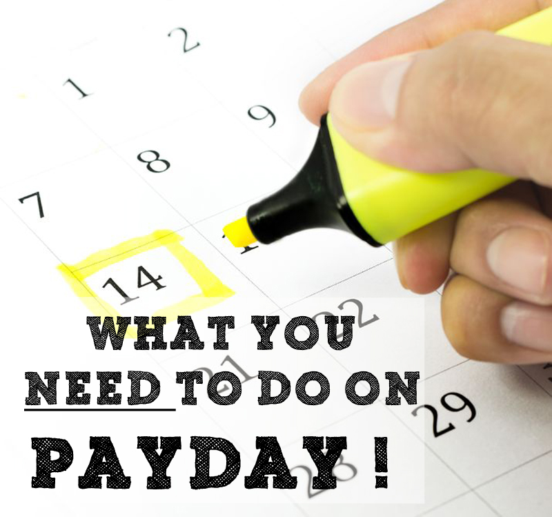 Payday!! How to handle your money - One Beautiful Home