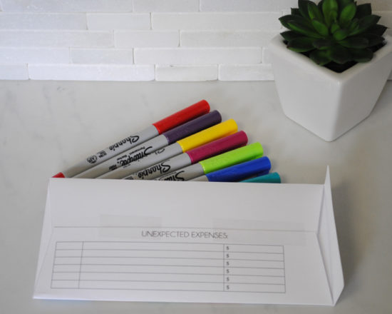 Budgeting Envelopes - One Beautiful Home