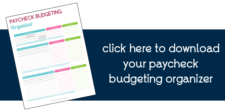 Paycheck Budgeting