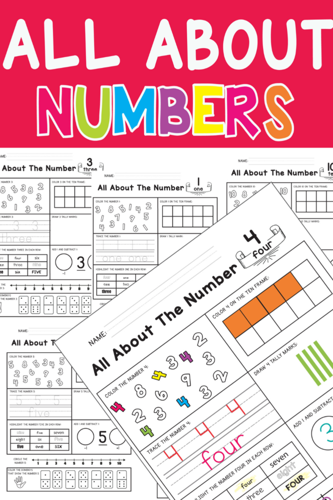 Teaching Numbers 1-10 » One Beautiful Home